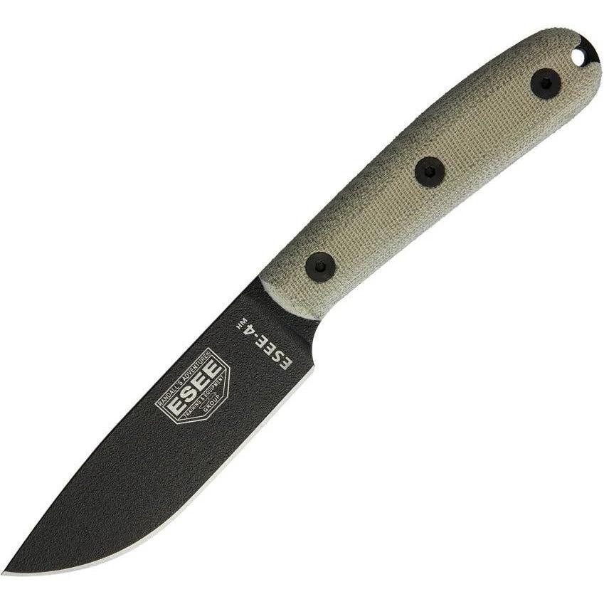 ESEE Model 4 Traditional Handle ESEE-4HM-K by ESEE