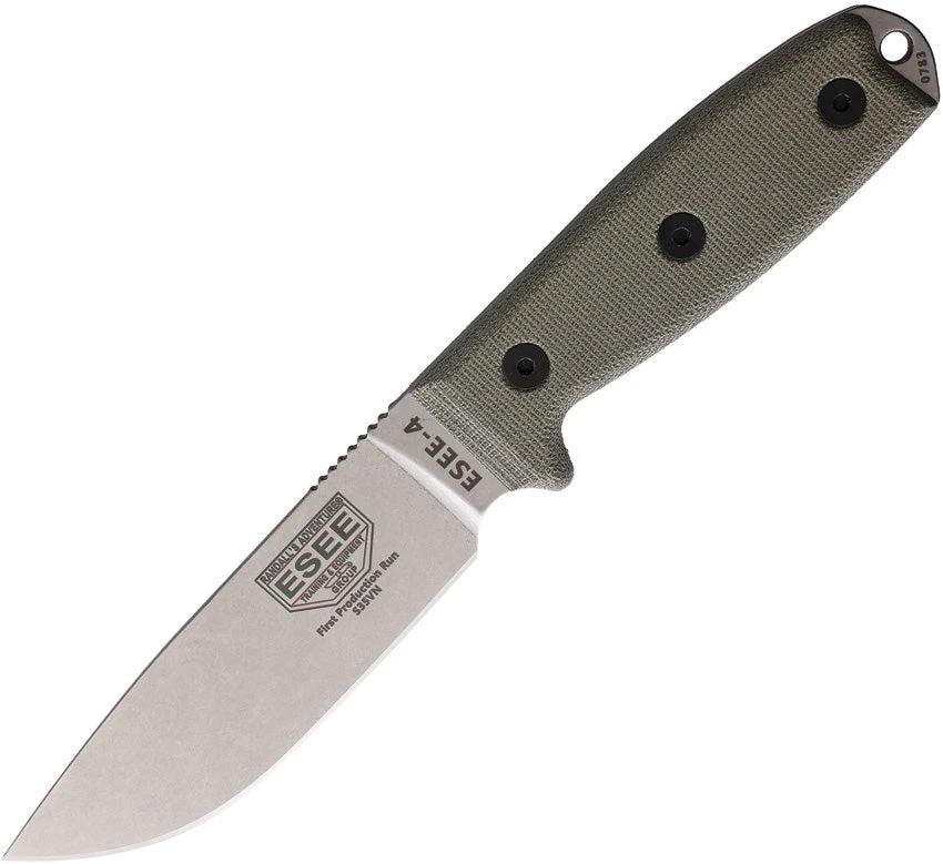 ESEE Model 4 S35VN Micarta ESEE-4PS35V by ESEE