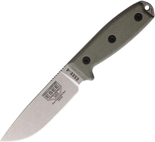 ESEE Model 4 S35VN Micarta ESEE-4PS35V by ESEE