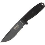ESEE Model 4 Serrated Tactical ESEE-4S-CP-TG-B by ESEE
