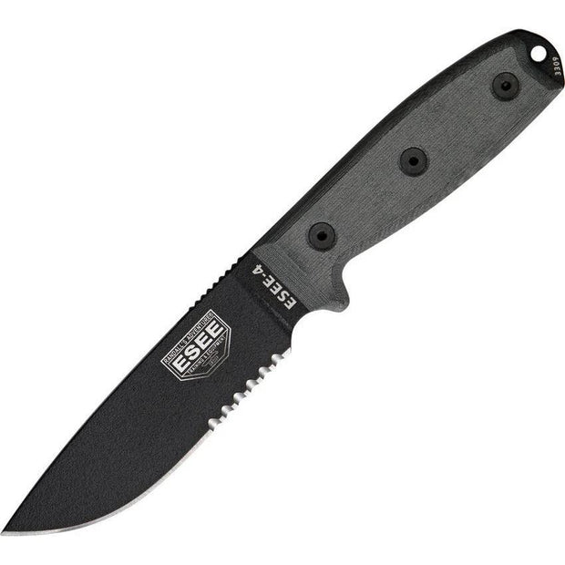ESEE Model 4 Part Serrated by ESEE