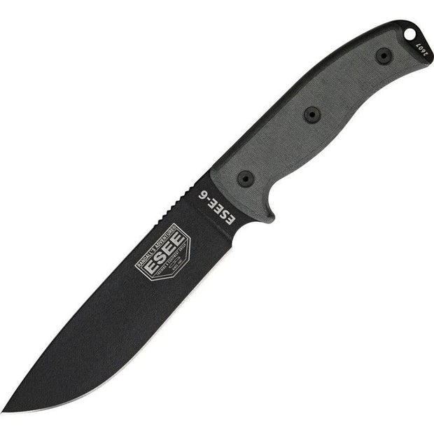 ESEE Model 6 Plain Edge ES-6P-KO-BK by ESEE