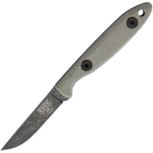 ESEE Camp Lore Black Oxide Fixed CR25-BO by ESEE