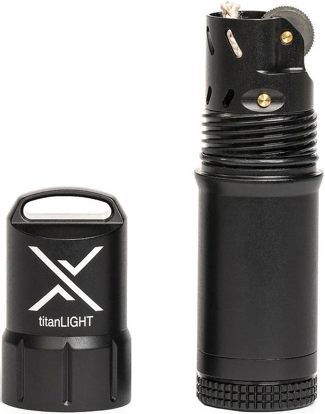 Exotac titanLIGHT Refillable Lighter 005500-BLK by Exotac