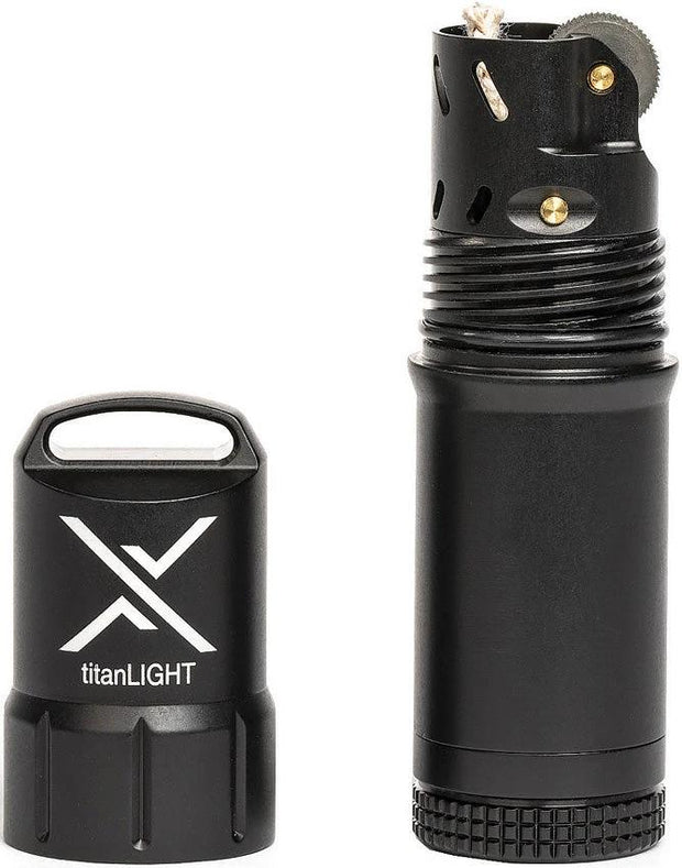 Exotac titanLIGHT Refillable Lighter 005500-BLK by Exotac