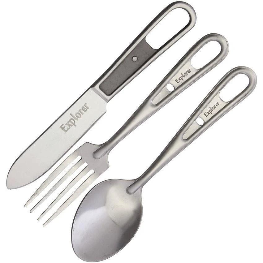 Explorer Portable Dinner Utensil Set 20706 / EXP62 by Explorer