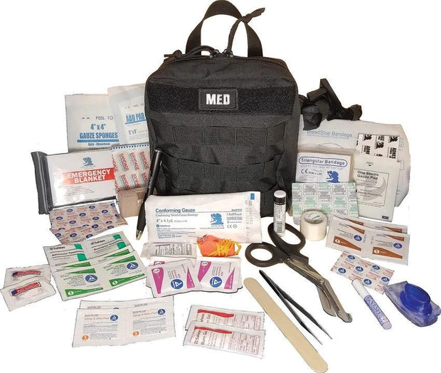 Elite First Aid GP IFAK Level 1 Kit Black FA184BK by Elite First Aid