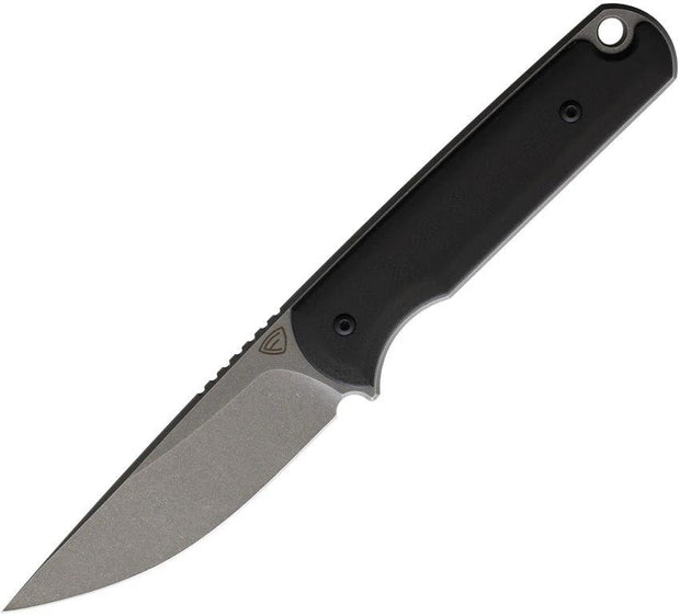 Ferrum Forge Knife Works Lackey Fixed Blade Black LACKEY G10 BLACK 9CR18MOV by Ferrum Forge Knife Works