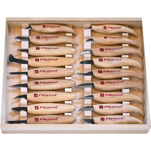 Flexcut Deluxe Knife Set KN250 by Flexcut