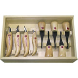Flexcut Deluxe Palm and Knife Set KN700 by Flexcut