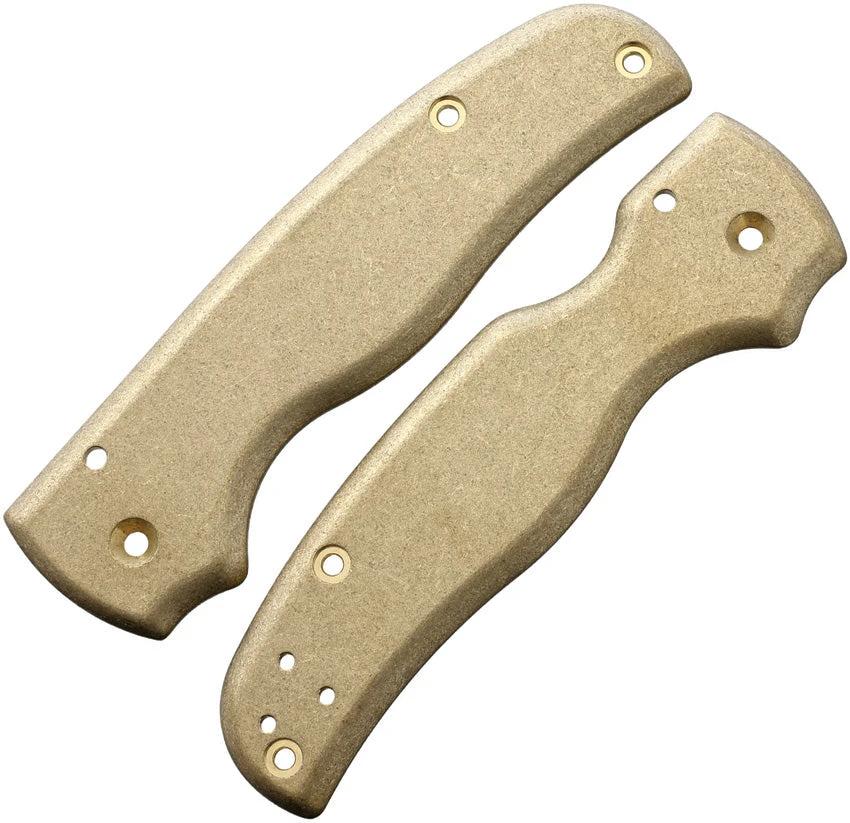 Flytanium Shaman Handle Scales Brass FLY-735 by Flytanium