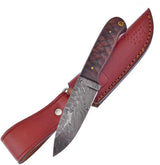 Frost Cutlery Fixed Blade Chiseled Winewood VFD-122C/WW by Frost Cutlery