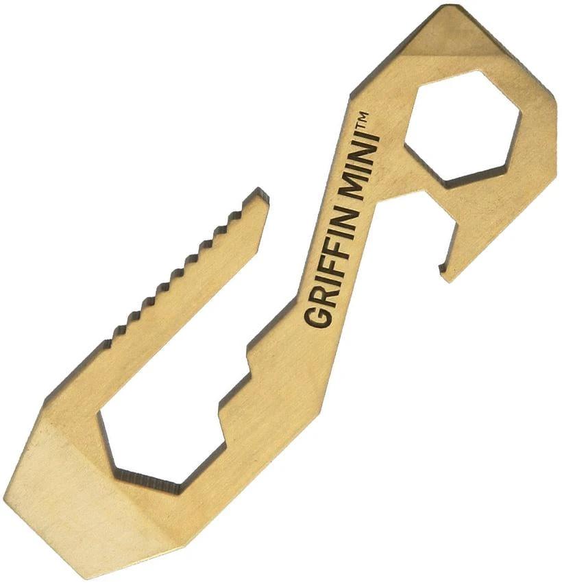 Griffin Pocket Tool GPT Mini Pocket Tool Brass GPT-MINI-BRASS by Griffin Pocket Tool