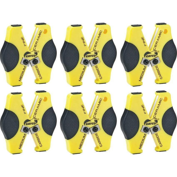 Gatco Double Duty Sharpener Six Pk 6402P by Gatco