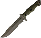 Halfbreed Blades Large Infantry Knife LIK-01 OD by Halfbreed Blades