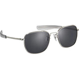 Humvee Military Pilot Sunglasses HMV-57B-SILVER by Humvee