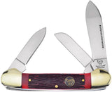 Hen & Rooster Canoe 3 Blade Red Pick Bone 353L-RPB by Hen & Rooster