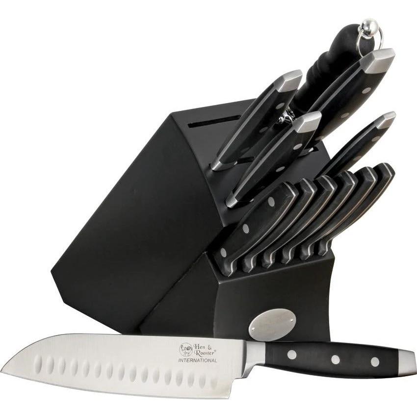 Hen & Rooster 13 Piece Kitchen Knife Set by Hen & Rooster