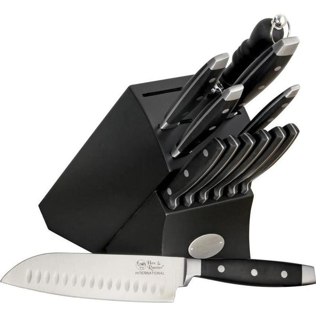 Hen & Rooster 13 Piece Kitchen Knife Set by Hen & Rooster