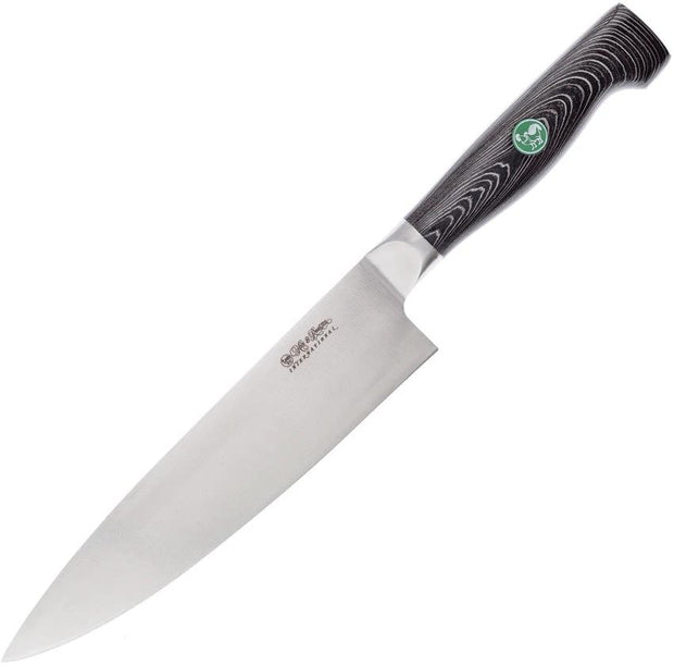Hen & Rooster Chefs Knife Black G10 HRI-057B/G10 by Hen & Rooster