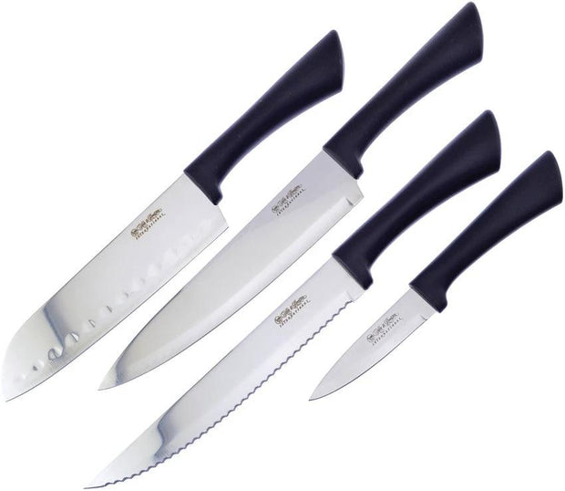 Hen & Rooster Kitchen Set Black ABS HRI-064B by Hen & Rooster