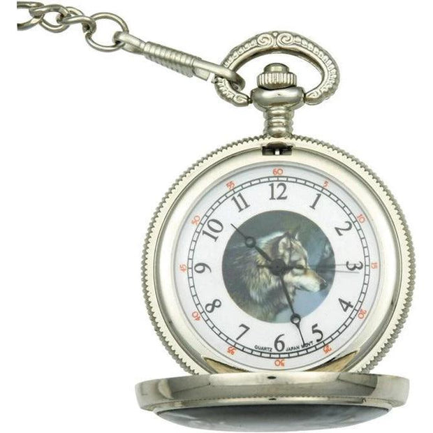 Infinity Wolf Pocket Watch P-256 by Infinity