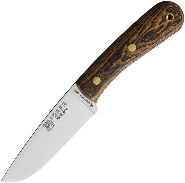 Joker Montanero Fixed Blade Bocote CB134 by Joker