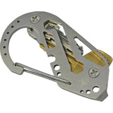 KeyBiner Key Biner Titanium Tumbled TITANIUM TUMBLED by KeyBiner
