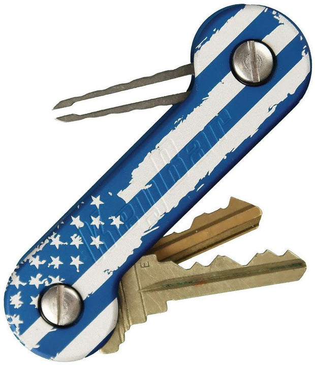 KeyBar KeyBar Flag Aluminum Blue BLUANO-DAF by KeyBar