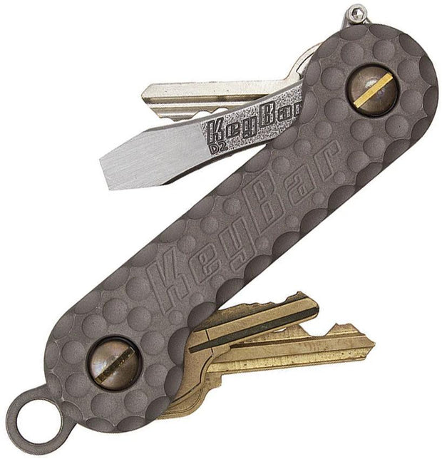 KeyBar KeyBar Cratered Titanium CRTR-TKB-BP by KeyBar
