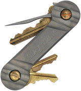 KeyBar KeyBar Carved Titanium TKB-HLF-BP by KeyBar