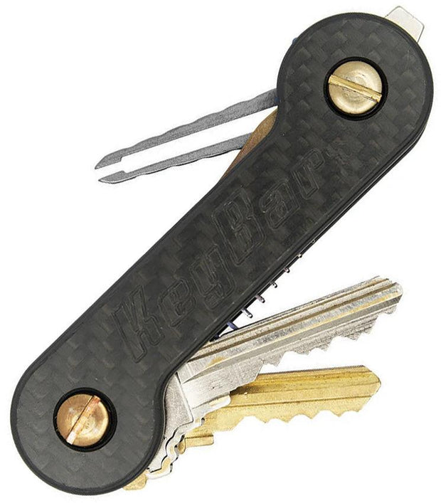 KeyBar Half Carved Carbon Fiber CF-TKB-HLF-BP by KeyBar