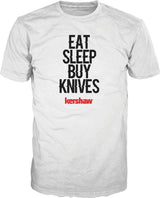 Kershaw Eat Sleep Buy Knives T-Shirt M SHIRTKER2021M