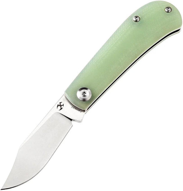 Kansept Knives Bevy Slip Joint Jade G10 KT2026S3 by Kansept Knives