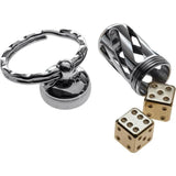 Lion Steel Acorn Dice Set of 2 Brass DD OT by Lion Steel