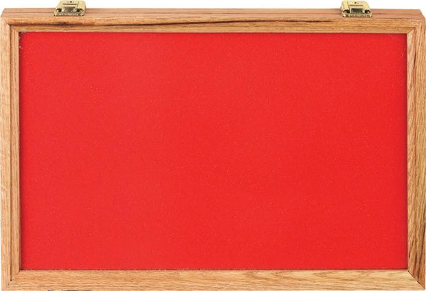 Displays Oak And Glass Display Case M141 by Displays