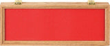 Displays Oak And Glass Display Case M913 by Displays