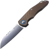 MKM-Maniago Knife Makers Root Slip Joint Bronze MK RT-TBR