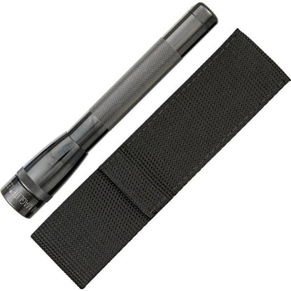 Maglite SP2209H Gray 2-Cell AA LED Mini Mag w/ Holster (ML53042) by Mag-Lite