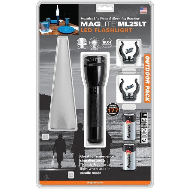 Mag-Lite ML25LT LED Flashlight Outdoor ML25LT-I2TQG by Mag-Lite