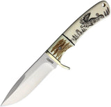 Marbles Fixed Blade Scrimshaw BZ011162 by Marbles