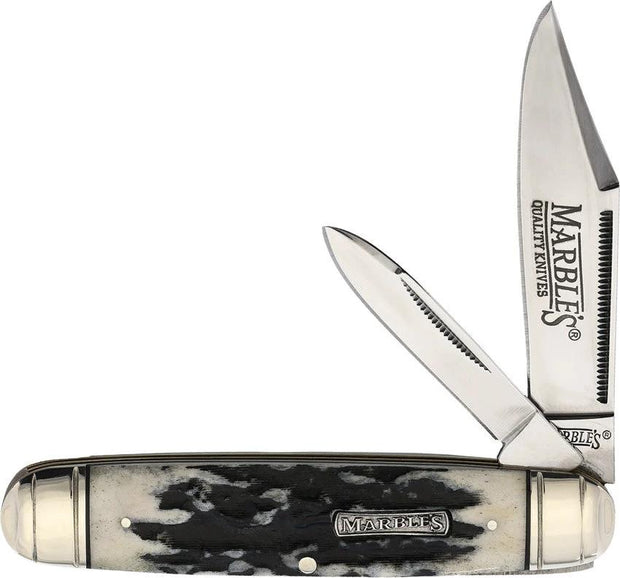 Marbles Cattleman Black Stag Bone KB267 / MR475 by Marbles