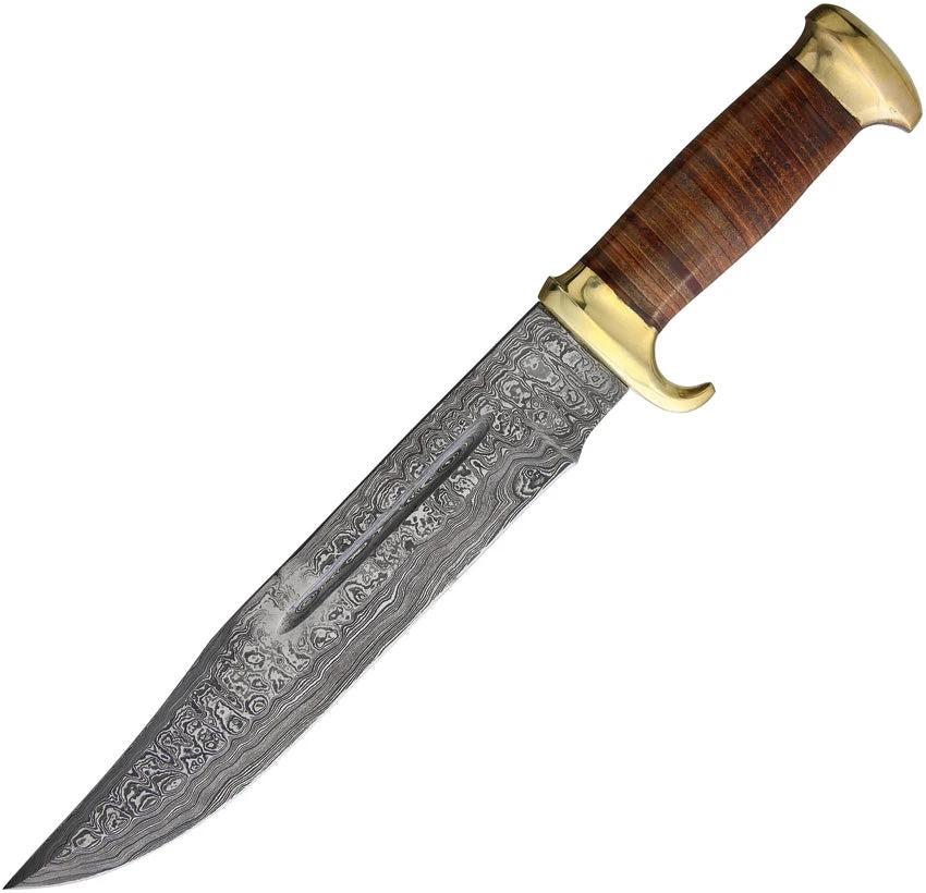 Marbles Damascus Bowie Stacked Leather WA0045 / MR586 by Marbles