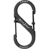 Nite Ize S-Biner SlideLock No4 Black LSB4-01-R3 by Nite Ize