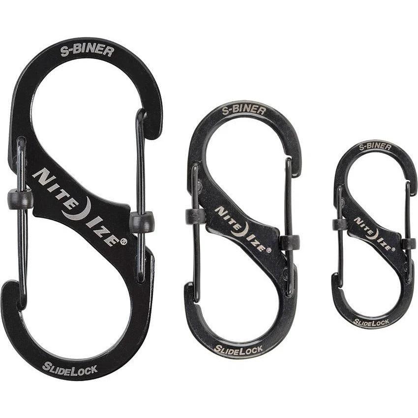 Nite Ize S-Biner Slidelock 3 Pack LSBC-01-R6 by Nite Ize