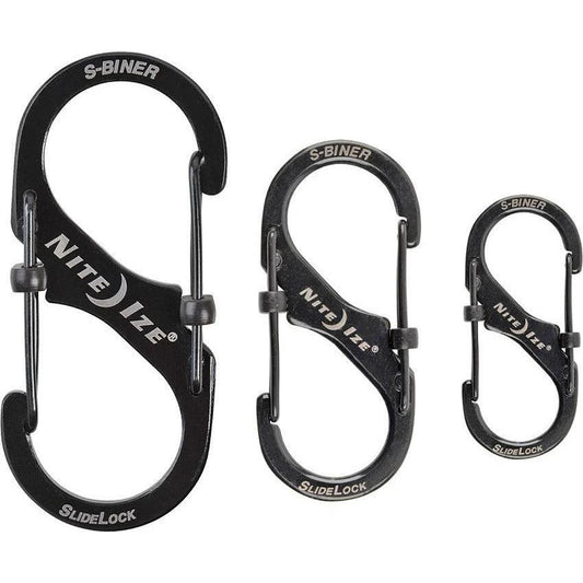 Nite Ize S-Biner Slidelock 3 Pack LSBC-01-R6 by Nite Ize