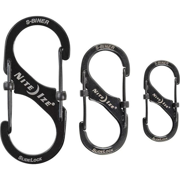 Nite Ize S-Biner Slidelock 3 Pack LSBC-01-R6 by Nite Ize