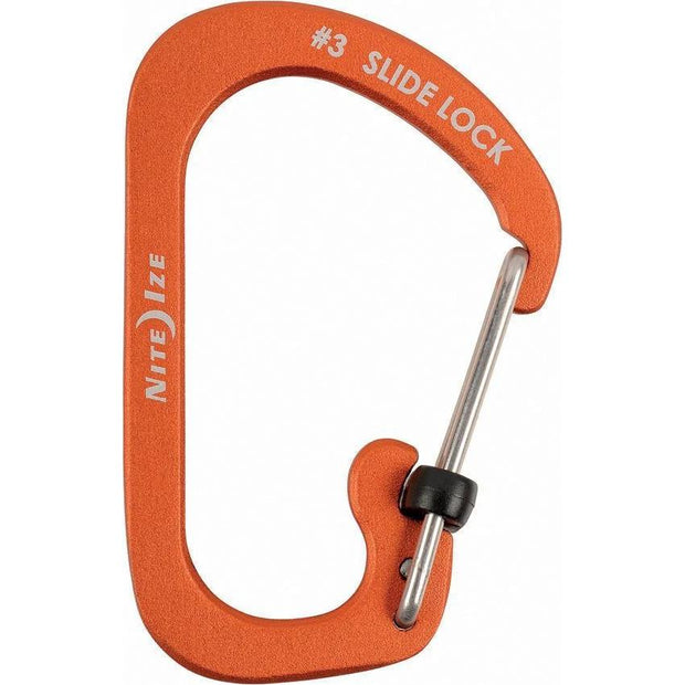 Nite Ize Carabiner SlideLock No3 Orange CSLA3-19-R6 by Nite Ize