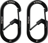 Nite Ize Two Pack Carabiner No 1 GS1-01-2R6 by Nite Ize
