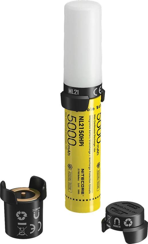 Nitecore 21700 Intell Battery System 21700 SET ML21+MPB21+NL2150HPI by Nitecore